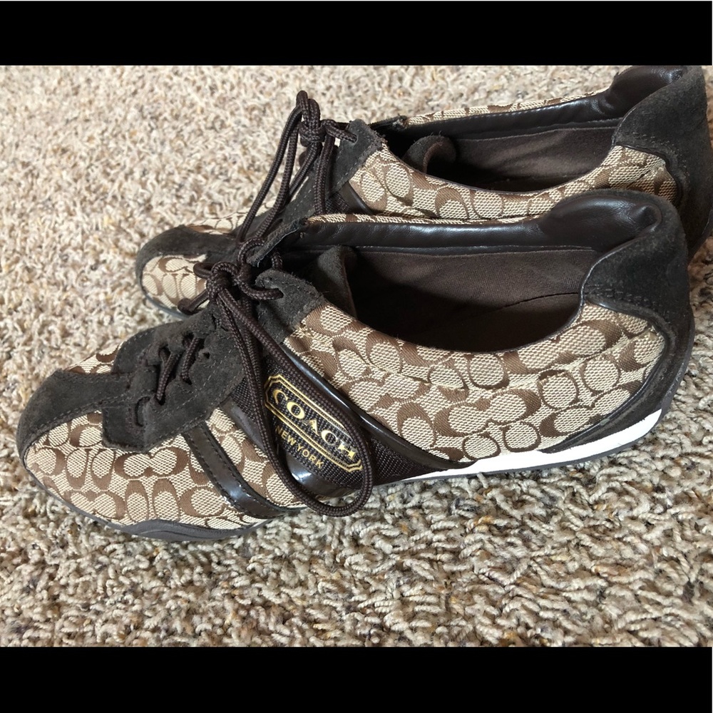 Coach tennis shoes
